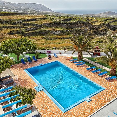 Zorbas Hotel Santorini Pýrgos Buitenkant foto