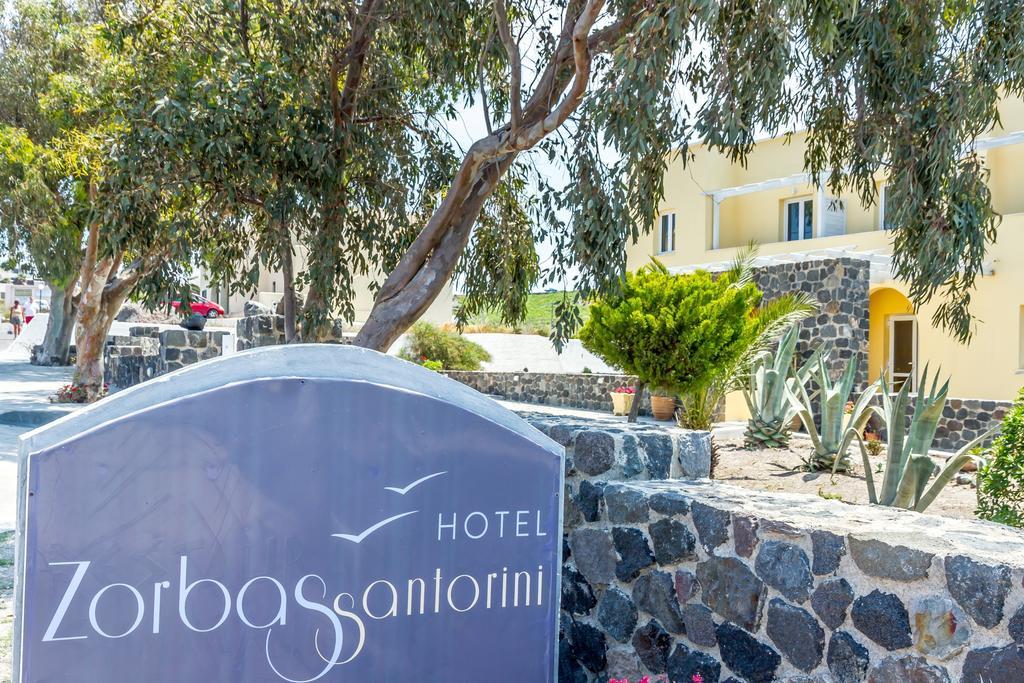 Zorbas Hotel Santorini Pýrgos Buitenkant foto
