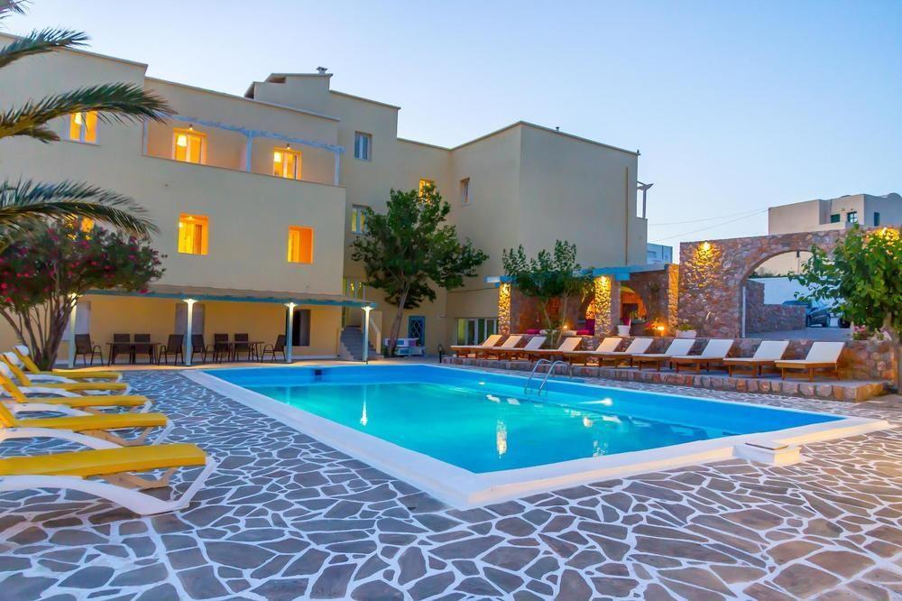 Zorbas Hotel Santorini Pýrgos Buitenkant foto