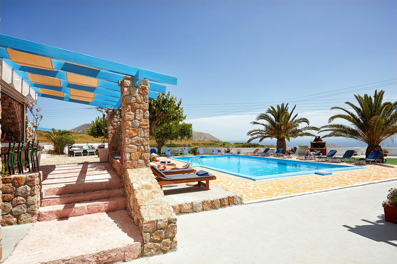 Zorbas Hotel Santorini Pýrgos Buitenkant foto