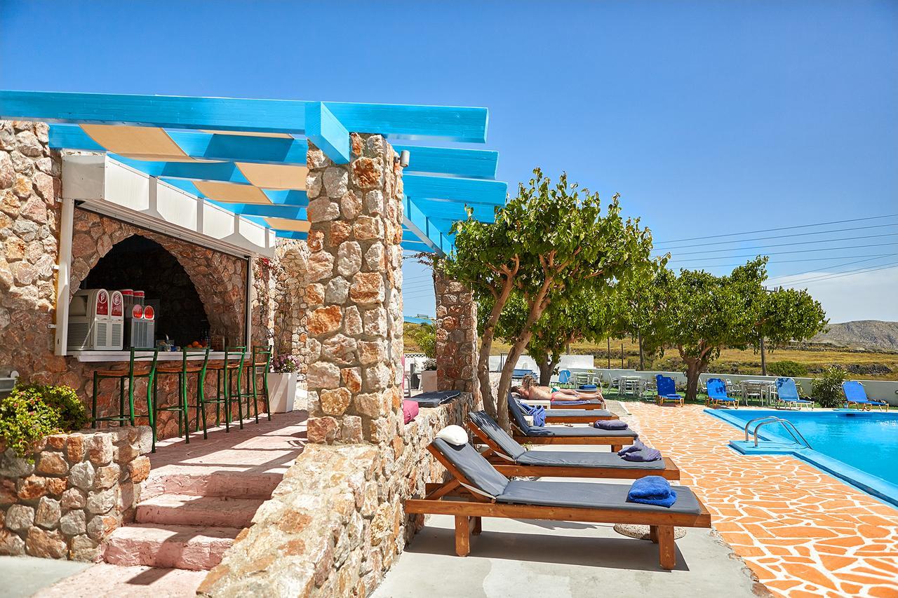 Zorbas Hotel Santorini Pýrgos Buitenkant foto