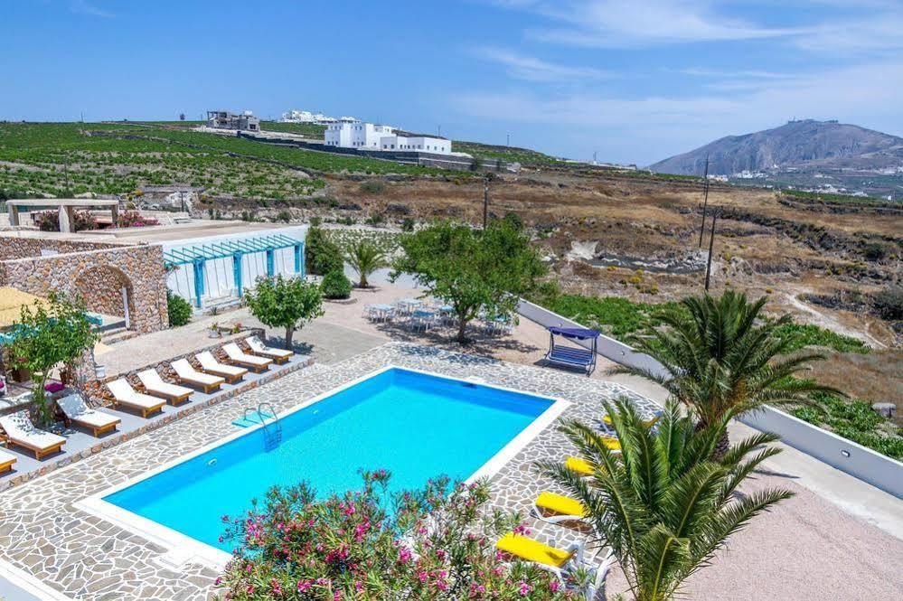 Zorbas Hotel Santorini Pýrgos Buitenkant foto