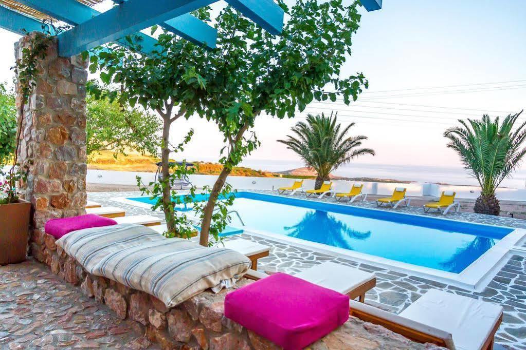 Zorbas Hotel Santorini Pýrgos Buitenkant foto
